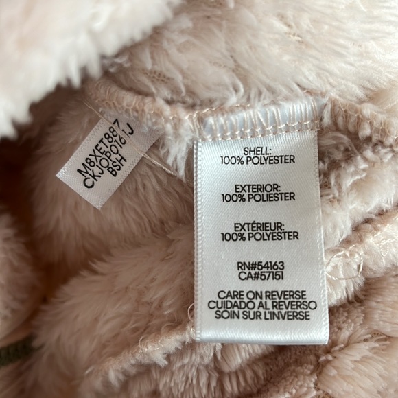 Lightweight Soft Fleece Jacket Xss 